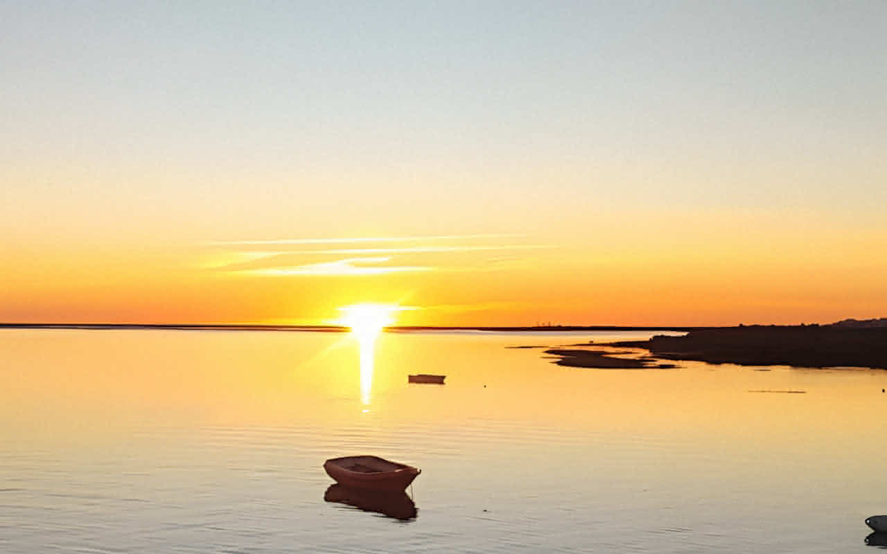 Sonnenuntergang in Portugal